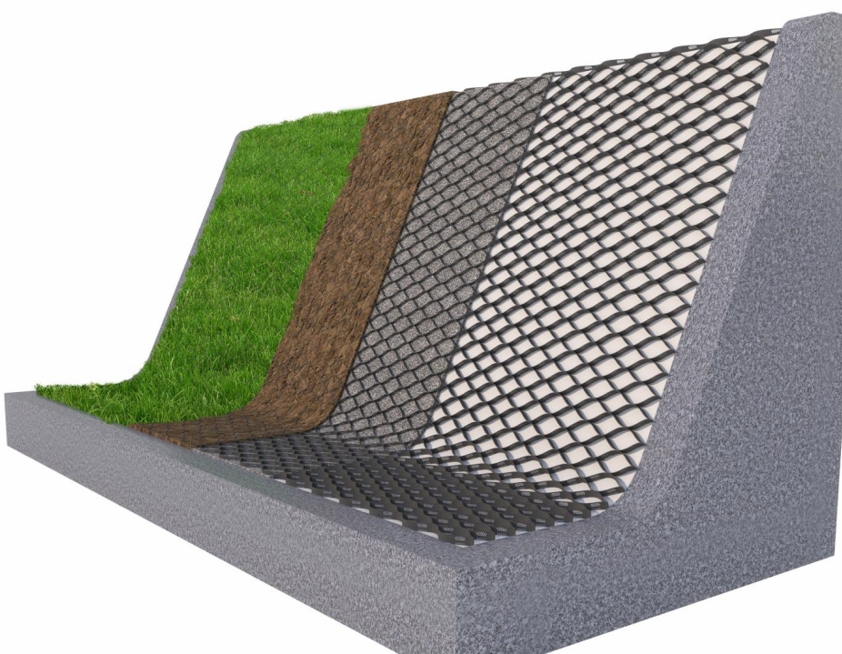 Geocell Retaining Wall Method